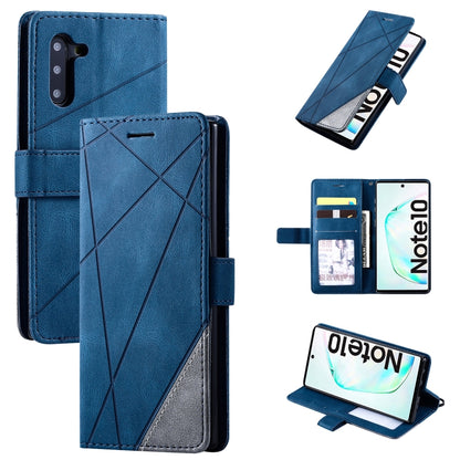 Skin Feel Splicing Horizontal Flip Leather Case with Holder & Card Slots & Wallet & Photo Frame, For Samsung Galaxy Note9, For Samsung Galaxy Note 10, For Samsung Galaxy Note 10 Pro, For Samsung Galaxy S8 Plus, For Samsung Galaxy S9 Plus               ...