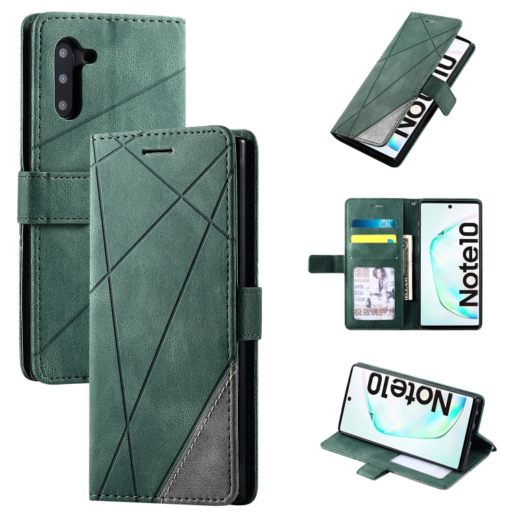 Skin Feel Splicing Horizontal Flip Leather Case with Holder & Card Slots & Wallet & Photo Frame, For Samsung Galaxy Note9, For Samsung Galaxy Note 10, For Samsung Galaxy Note 10 Pro, For Samsung Galaxy S8 Plus, For Samsung Galaxy S9 Plus               ...