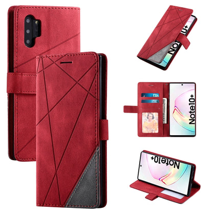 Skin Feel Splicing Horizontal Flip Leather Case with Holder & Card Slots & Wallet & Photo Frame, For Samsung Galaxy Note9, For Samsung Galaxy Note 10, For Samsung Galaxy Note 10 Pro, For Samsung Galaxy S8 Plus, For Samsung Galaxy S9 Plus               ...