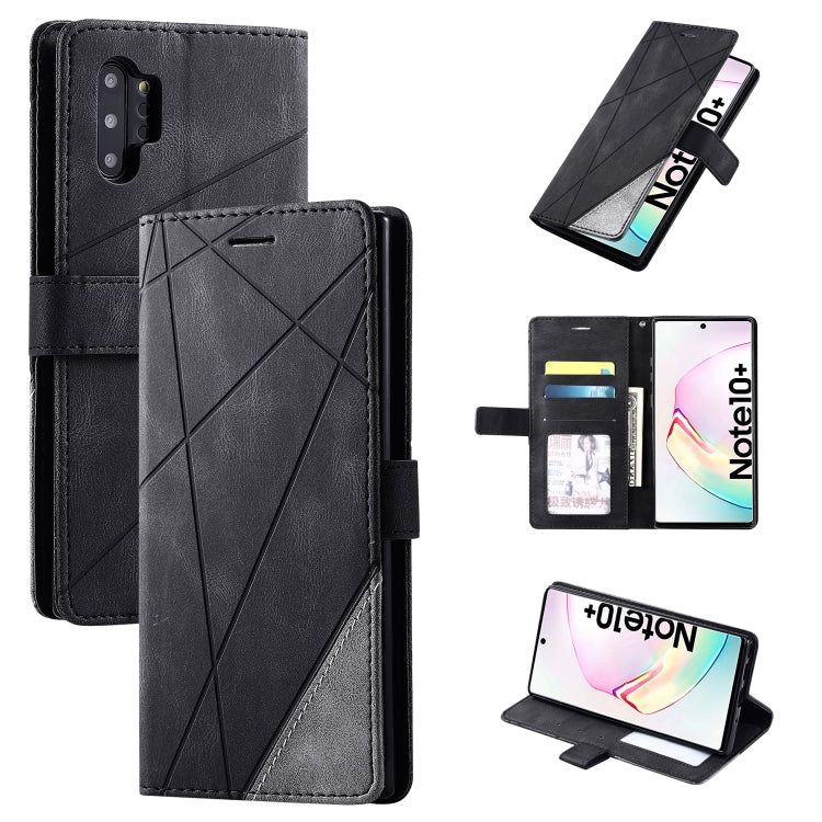 Skin Feel Splicing Horizontal Flip Leather Case with Holder & Card Slots & Wallet & Photo Frame, For Samsung Galaxy Note9, For Samsung Galaxy Note 10, For Samsung Galaxy Note 10 Pro, For Samsung Galaxy S8 Plus, For Samsung Galaxy S9 Plus               ...