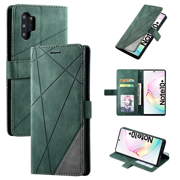 Skin Feel Splicing Horizontal Flip Leather Case with Holder & Card Slots & Wallet & Photo Frame, For Samsung Galaxy Note9, For Samsung Galaxy Note 10, For Samsung Galaxy Note 10 Pro, For Samsung Galaxy S8 Plus, For Samsung Galaxy S9 Plus               ...