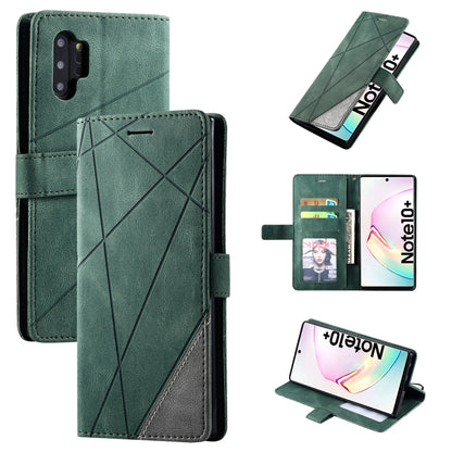 Skin Feel Splicing Horizontal Flip Leather Case with Holder & Card Slots & Wallet & Photo Frame, For Samsung Galaxy Note9, For Samsung Galaxy Note 10, For Samsung Galaxy Note 10 Pro, For Samsung Galaxy S8 Plus, For Samsung Galaxy S9 Plus               ...