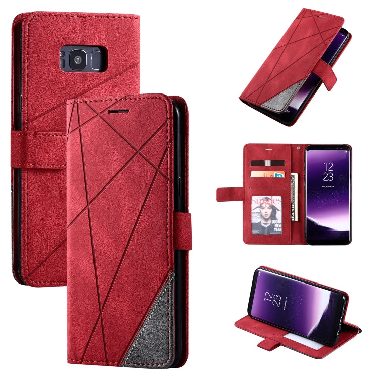 Skin Feel Splicing Horizontal Flip Leather Case with Holder & Card Slots & Wallet & Photo Frame, For Samsung Galaxy Note9, For Samsung Galaxy Note 10, For Samsung Galaxy Note 10 Pro, For Samsung Galaxy S8 Plus, For Samsung Galaxy S9 Plus               ...