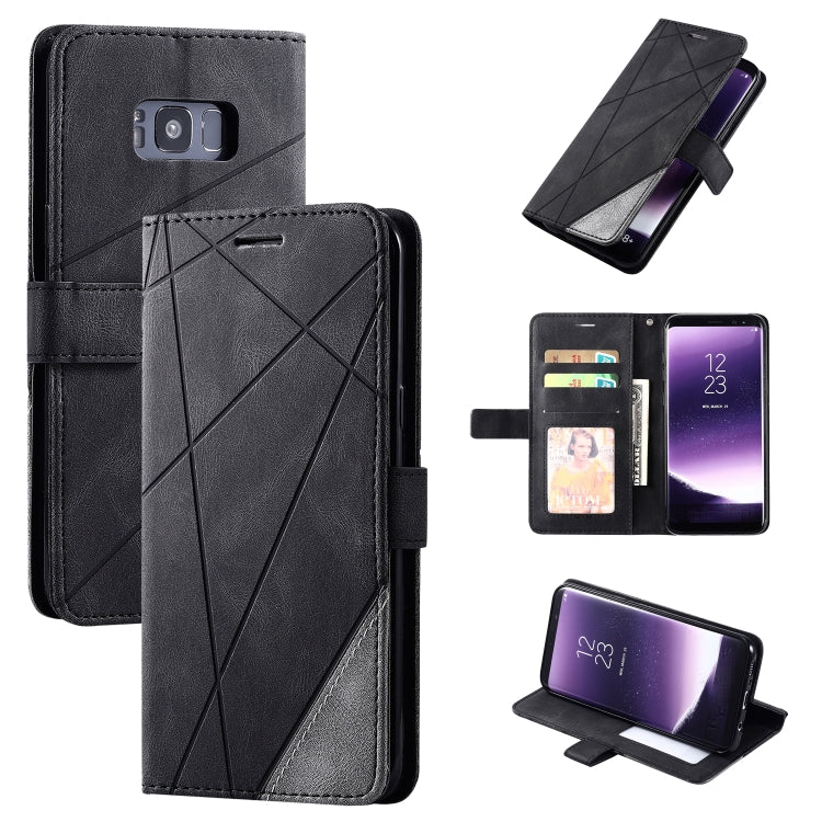 Skin Feel Splicing Horizontal Flip Leather Case with Holder & Card Slots & Wallet & Photo Frame, For Samsung Galaxy Note9, For Samsung Galaxy Note 10, For Samsung Galaxy Note 10 Pro, For Samsung Galaxy S8 Plus, For Samsung Galaxy S9 Plus               ...