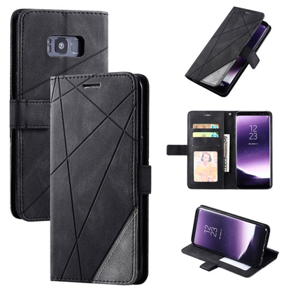 Skin Feel Splicing Horizontal Flip Leather Case with Holder & Card Slots & Wallet & Photo Frame, For Samsung Galaxy Note9, For Samsung Galaxy Note 10, For Samsung Galaxy Note 10 Pro, For Samsung Galaxy S8 Plus, For Samsung Galaxy S9 Plus               ...