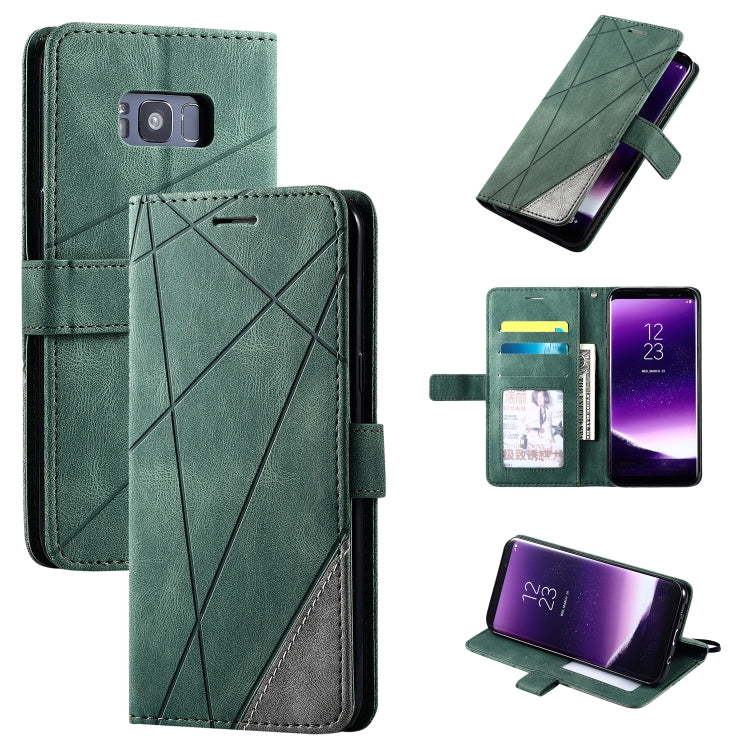 Skin Feel Splicing Horizontal Flip Leather Case with Holder & Card Slots & Wallet & Photo Frame, For Samsung Galaxy Note9, For Samsung Galaxy Note 10, For Samsung Galaxy Note 10 Pro, For Samsung Galaxy S8 Plus, For Samsung Galaxy S9 Plus               ...