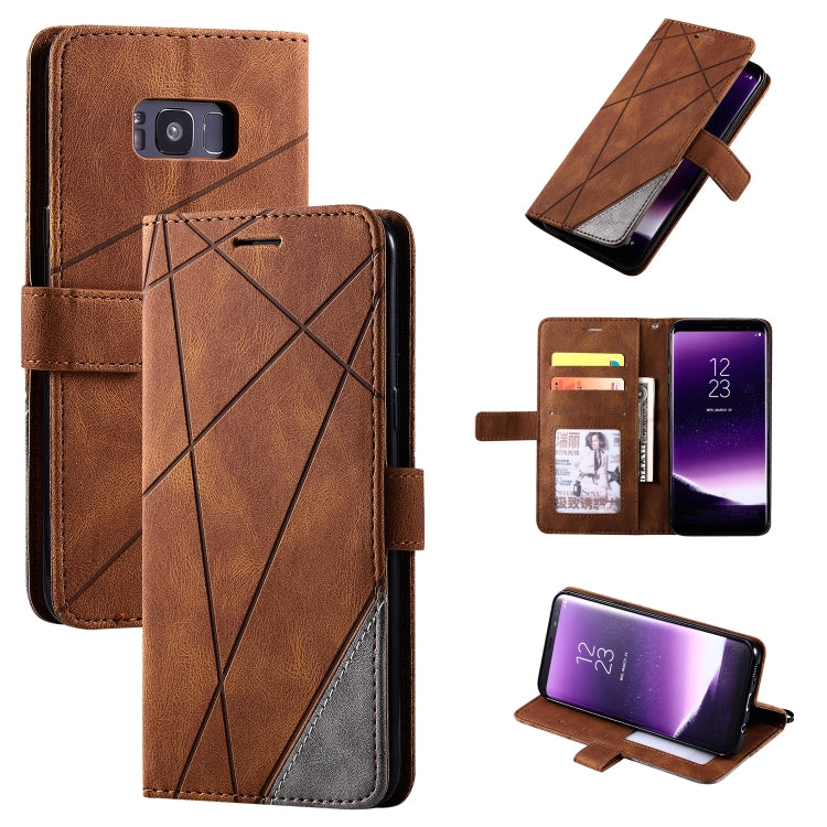 Skin Feel Splicing Horizontal Flip Leather Case with Holder & Card Slots & Wallet & Photo Frame, For Samsung Galaxy Note9, For Samsung Galaxy Note 10, For Samsung Galaxy Note 10 Pro, For Samsung Galaxy S8 Plus, For Samsung Galaxy S9 Plus               ...