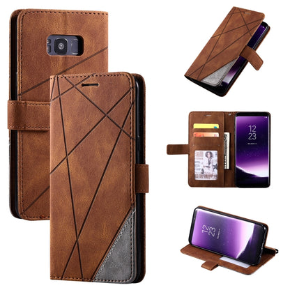 Skin Feel Splicing Horizontal Flip Leather Case with Holder & Card Slots & Wallet & Photo Frame, For Samsung Galaxy Note9, For Samsung Galaxy Note 10, For Samsung Galaxy Note 10 Pro, For Samsung Galaxy S8 Plus, For Samsung Galaxy S9 Plus               ...