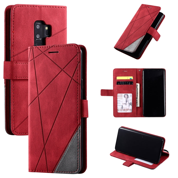 Skin Feel Splicing Horizontal Flip Leather Case with Holder & Card Slots & Wallet & Photo Frame, For Samsung Galaxy Note9, For Samsung Galaxy Note 10, For Samsung Galaxy Note 10 Pro, For Samsung Galaxy S8 Plus, For Samsung Galaxy S9 Plus               ...