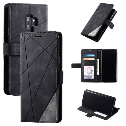Skin Feel Splicing Horizontal Flip Leather Case with Holder & Card Slots & Wallet & Photo Frame, For Samsung Galaxy Note9, For Samsung Galaxy Note 10, For Samsung Galaxy Note 10 Pro, For Samsung Galaxy S8 Plus, For Samsung Galaxy S9 Plus               ...