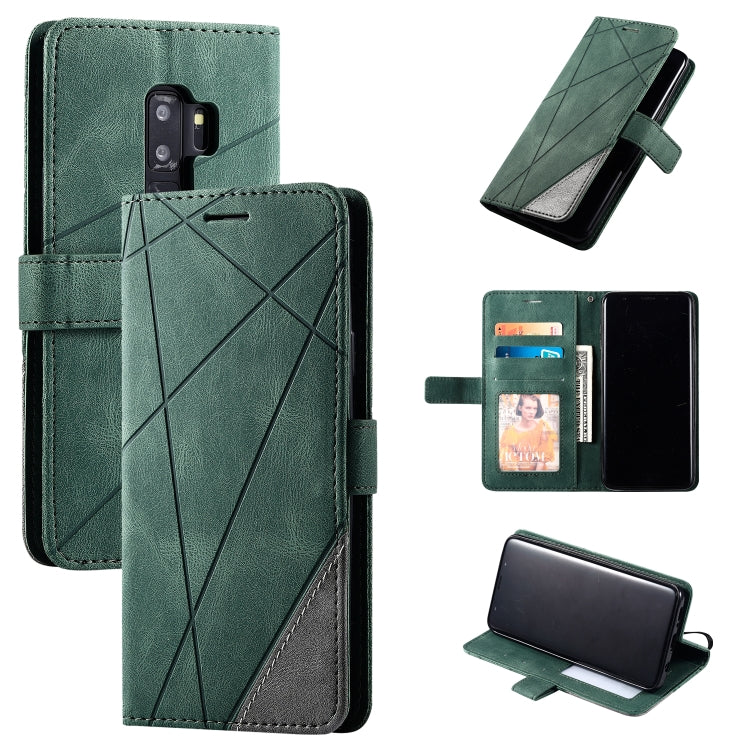Skin Feel Splicing Horizontal Flip Leather Case with Holder & Card Slots & Wallet & Photo Frame, For Samsung Galaxy Note9, For Samsung Galaxy Note 10, For Samsung Galaxy Note 10 Pro, For Samsung Galaxy S8 Plus, For Samsung Galaxy S9 Plus               ...