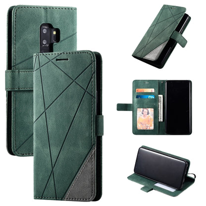 Skin Feel Splicing Horizontal Flip Leather Case with Holder & Card Slots & Wallet & Photo Frame, For Samsung Galaxy Note9, For Samsung Galaxy Note 10, For Samsung Galaxy Note 10 Pro, For Samsung Galaxy S8 Plus, For Samsung Galaxy S9 Plus               ...