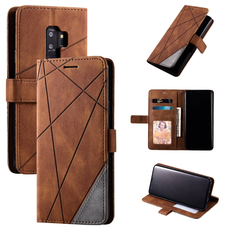 Skin Feel Splicing Horizontal Flip Leather Case with Holder & Card Slots & Wallet & Photo Frame, For Samsung Galaxy Note9, For Samsung Galaxy Note 10, For Samsung Galaxy Note 10 Pro, For Samsung Galaxy S8 Plus, For Samsung Galaxy S9 Plus               ...
