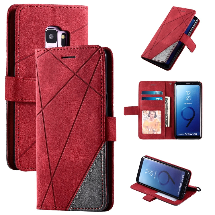 Skin Feel Splicing Horizontal Flip Leather Case with Holder & Card Slots & Wallet & Photo Frame, For Samsung Galaxy Note9, For Samsung Galaxy Note 10, For Samsung Galaxy Note 10 Pro, For Samsung Galaxy S8 Plus, For Samsung Galaxy S9 Plus               ...