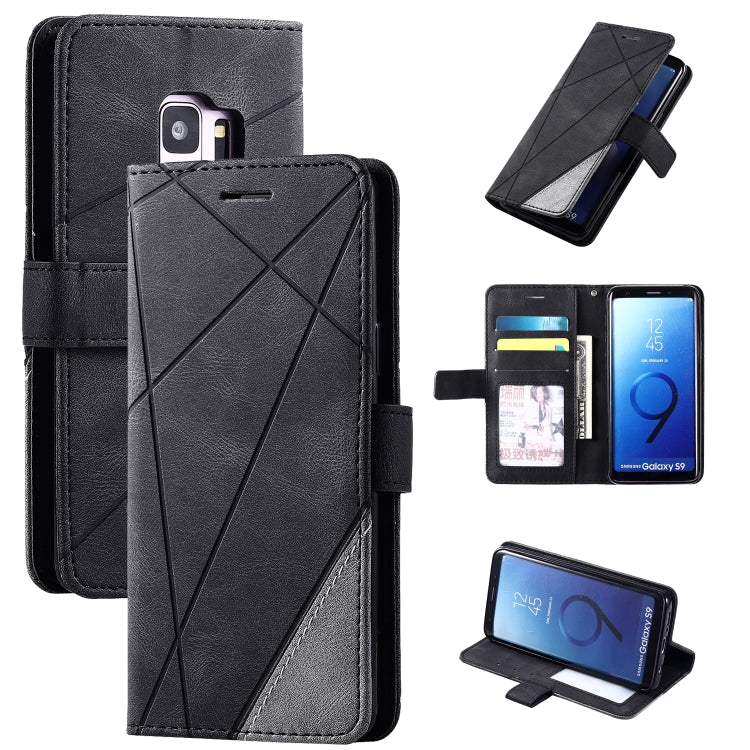 Skin Feel Splicing Horizontal Flip Leather Case with Holder & Card Slots & Wallet & Photo Frame, For Samsung Galaxy Note9, For Samsung Galaxy Note 10, For Samsung Galaxy Note 10 Pro, For Samsung Galaxy S8 Plus, For Samsung Galaxy S9 Plus               ...