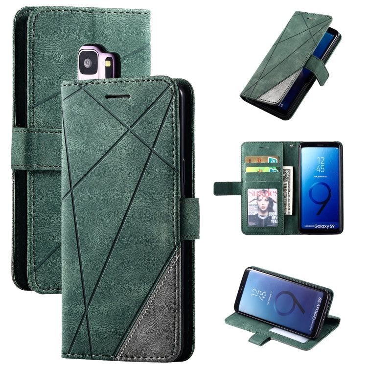 Skin Feel Splicing Horizontal Flip Leather Case with Holder & Card Slots & Wallet & Photo Frame, For Samsung Galaxy Note9, For Samsung Galaxy Note 10, For Samsung Galaxy Note 10 Pro, For Samsung Galaxy S8 Plus, For Samsung Galaxy S9 Plus               ...