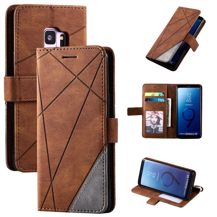 Skin Feel Splicing Horizontal Flip Leather Case with Holder & Card Slots & Wallet & Photo Frame, For Samsung Galaxy Note9, For Samsung Galaxy Note 10, For Samsung Galaxy Note 10 Pro, For Samsung Galaxy S8 Plus, For Samsung Galaxy S9 Plus               ...