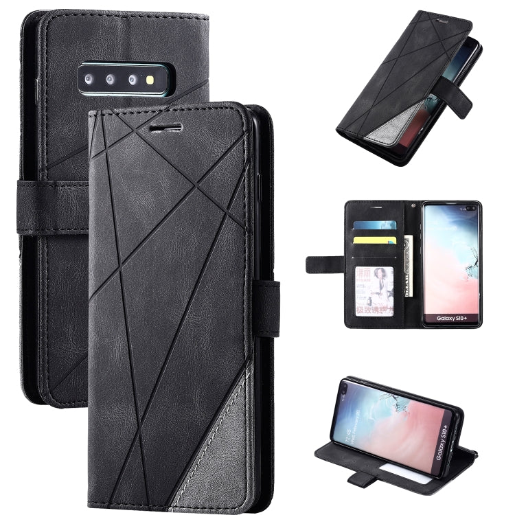 Skin Feel Splicing Horizontal Flip Leather Case with Holder & Card Slots & Wallet & Photo Frame, For Samsung Galaxy Note9, For Samsung Galaxy Note 10, For Samsung Galaxy Note 10 Pro, For Samsung Galaxy S8 Plus, For Samsung Galaxy S9 Plus               ...
