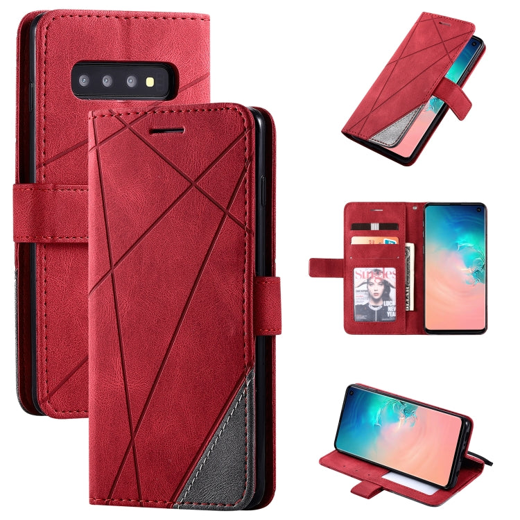 Skin Feel Splicing Horizontal Flip Leather Case with Holder & Card Slots & Wallet & Photo Frame, For Samsung Galaxy Note9, For Samsung Galaxy Note 10, For Samsung Galaxy Note 10 Pro, For Samsung Galaxy S8 Plus, For Samsung Galaxy S9 Plus               ...