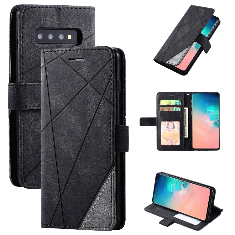 Skin Feel Splicing Horizontal Flip Leather Case with Holder & Card Slots & Wallet & Photo Frame, For Samsung Galaxy Note9, For Samsung Galaxy Note 10, For Samsung Galaxy Note 10 Pro, For Samsung Galaxy S8 Plus, For Samsung Galaxy S9 Plus               ...