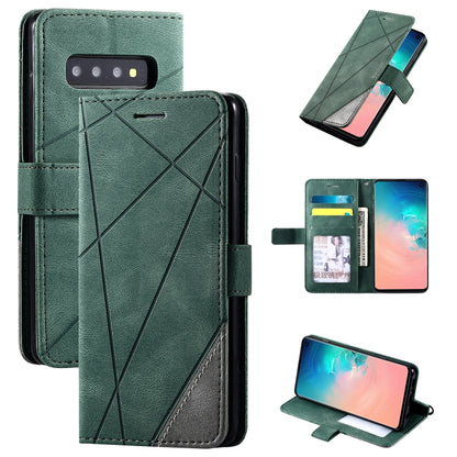 Skin Feel Splicing Horizontal Flip Leather Case with Holder & Card Slots & Wallet & Photo Frame, For Samsung Galaxy Note9, For Samsung Galaxy Note 10, For Samsung Galaxy Note 10 Pro, For Samsung Galaxy S8 Plus, For Samsung Galaxy S9 Plus               ...