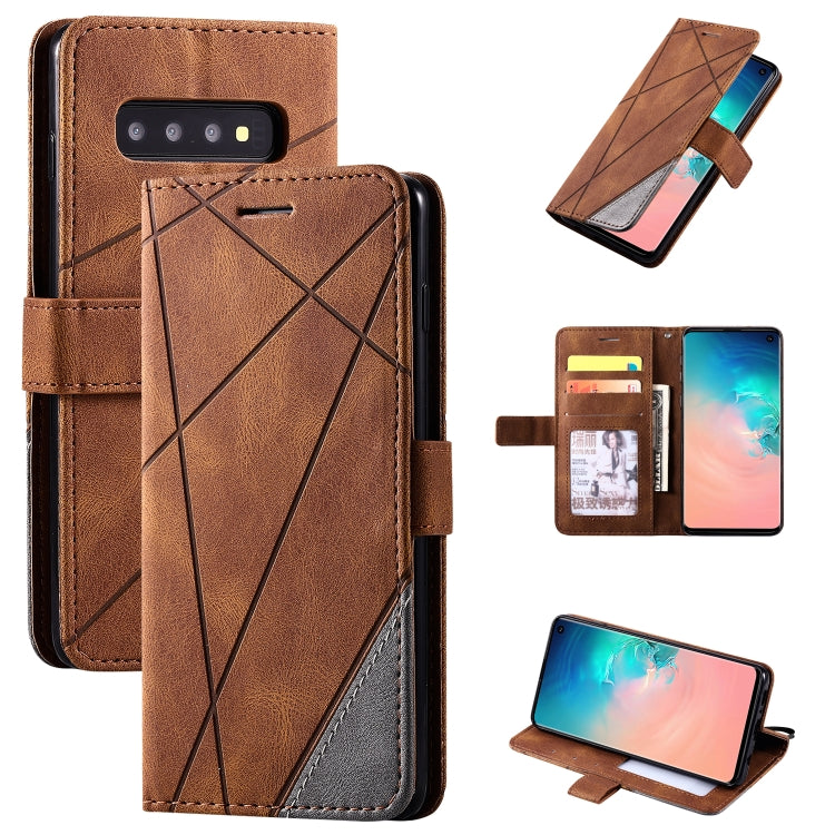 Skin Feel Splicing Horizontal Flip Leather Case with Holder & Card Slots & Wallet & Photo Frame, For Samsung Galaxy Note9, For Samsung Galaxy Note 10, For Samsung Galaxy Note 10 Pro, For Samsung Galaxy S8 Plus, For Samsung Galaxy S9 Plus               ...