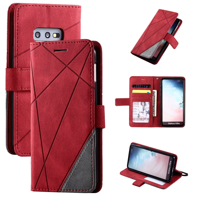 Skin Feel Splicing Horizontal Flip Leather Case with Holder & Card Slots & Wallet & Photo Frame, For Samsung Galaxy Note9, For Samsung Galaxy Note 10, For Samsung Galaxy Note 10 Pro, For Samsung Galaxy S8 Plus, For Samsung Galaxy S9 Plus               ...
