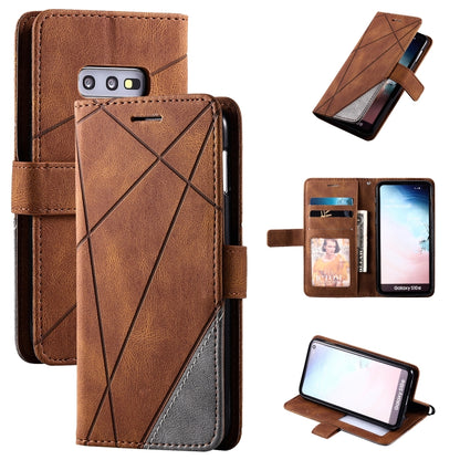 Skin Feel Splicing Horizontal Flip Leather Case with Holder & Card Slots & Wallet & Photo Frame, For Samsung Galaxy Note9, For Samsung Galaxy Note 10, For Samsung Galaxy Note 10 Pro, For Samsung Galaxy S8 Plus, For Samsung Galaxy S9 Plus               ...