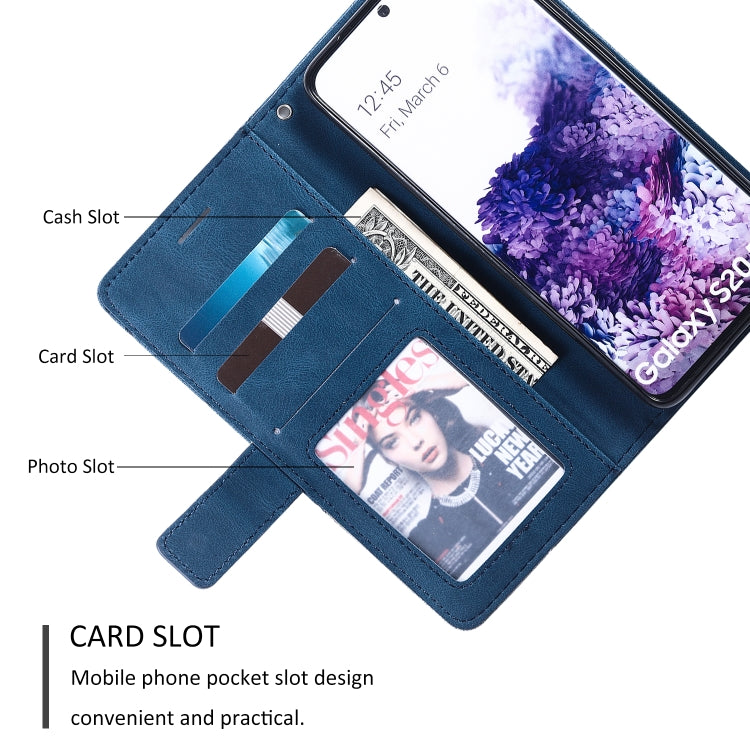 Skin Feel Splicing Horizontal Flip Leather Case with Holder & Card Slots & Wallet & Photo Frame, For Samsung Galaxy S20, For Samsung Galaxy S20 Plus, For Samsung Galaxy S20 Ultra, For Samsung Galaxy S8, For Samsung Galaxy J6, For Samsung Galaxy A50    ...