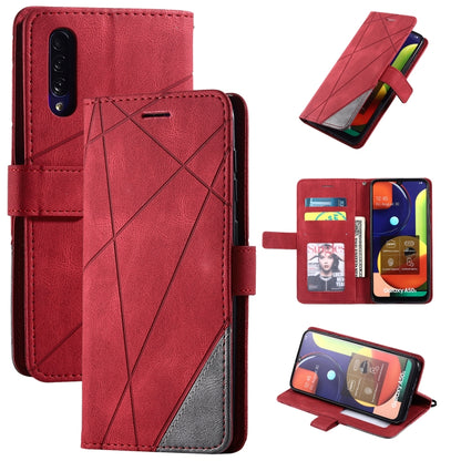 Skin Feel Splicing Horizontal Flip Leather Case with Holder & Card Slots & Wallet & Photo Frame, For Samsung Galaxy S20, For Samsung Galaxy S20 Plus, For Samsung Galaxy S20 Ultra, For Samsung Galaxy S8, For Samsung Galaxy J6, For Samsung Galaxy A50    ...