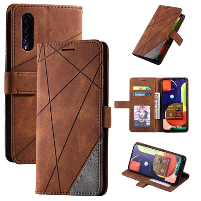 Skin Feel Splicing Horizontal Flip Leather Case with Holder & Card Slots & Wallet & Photo Frame, For Samsung Galaxy S20, For Samsung Galaxy S20 Plus, For Samsung Galaxy S20 Ultra, For Samsung Galaxy S8, For Samsung Galaxy J6, For Samsung Galaxy A50    ...