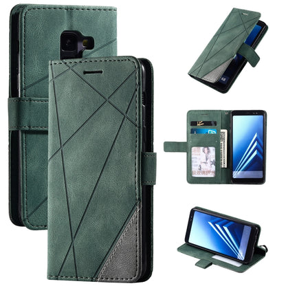 Skin Feel Splicing Horizontal Flip Leather Case with Holder & Card Slots & Wallet & Photo Frame, For Samsung Galaxy S20, For Samsung Galaxy S20 Plus, For Samsung Galaxy S20 Ultra, For Samsung Galaxy S8, For Samsung Galaxy J6, For Samsung Galaxy A50    ...