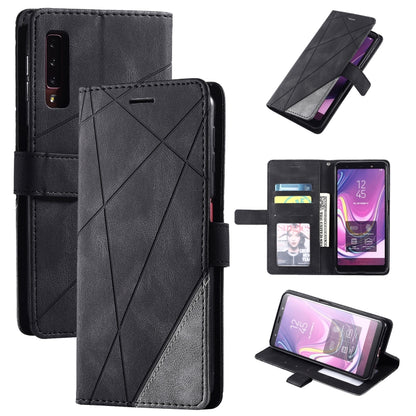 Skin Feel Splicing Horizontal Flip Leather Case with Holder & Card Slots & Wallet & Photo Frame, For Samsung Galaxy S20, For Samsung Galaxy S20 Plus, For Samsung Galaxy S20 Ultra, For Samsung Galaxy S8, For Samsung Galaxy J6, For Samsung Galaxy A50    ...