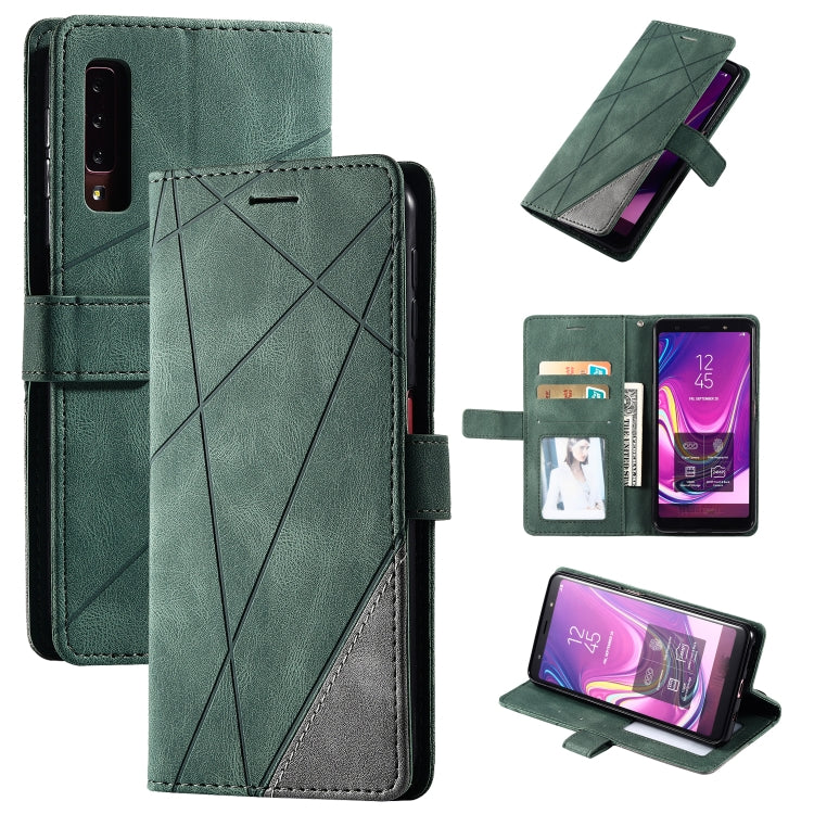 Skin Feel Splicing Horizontal Flip Leather Case with Holder & Card Slots & Wallet & Photo Frame, For Samsung Galaxy S20, For Samsung Galaxy S20 Plus, For Samsung Galaxy S20 Ultra, For Samsung Galaxy S8, For Samsung Galaxy J6, For Samsung Galaxy A50    ...