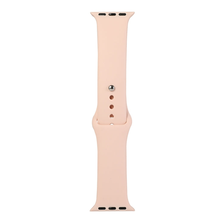 Silicone Watch Replacement Strap, Short Section (Female), For Apple Watch Series 8&7 41mm / SE 2&6&SE&5&4 40mm / 3&2&1 38mm, For Apple Watch Ultra 49mm / Series 8&7 45mm / SE 2&6&SE&5&4 44mm / 3&2&1 42mm