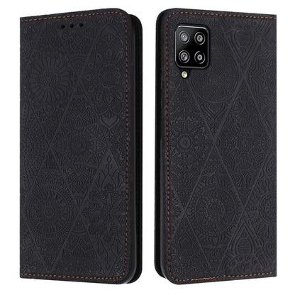 Ethnic Embossed Adsorption Leather Phone Case, For Samsung Galaxy A42 5G, For Samsung Galaxy A52 4G/5G, For Samsung Galaxy A53 5G, For Samsung Galaxy A54 5G, For Samsung Galaxy A72 4G/5G, For Samsung Galaxy A73 5G, For Samsung Galaxy S10               ...