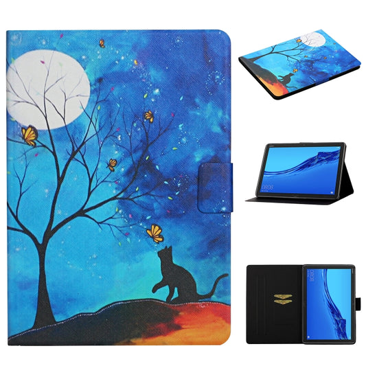 Colored Drawing Pattern Horizontal Flip Leather Case with Holder & Card Slots & Sleep / Wake-up Function, For Huawei MediaPad M5 Lite, For Lenovo Tab FHD M10 Plus X606F, For iPad 5, For iPad 10.2, For iPad Pro 10.5, For iPad 11 Pro (2020)