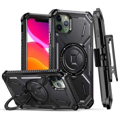 Armor Series Holder Phone Case with Back Clip, For iPhone 11 Pro Max, For iPhone 11 Pro, For iPhone 11, For iPhone 12 Pro
