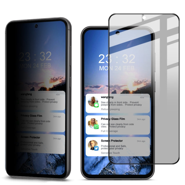 imak HD Full Screen Anti-spy Tempered Glass Protective Film, For Samsung Galaxy A35 5G / A55 5G, For Samsung Galaxy S24 Ultra 5G, For Samsung Galaxy S24+ 5G, For Samsung Galaxy S24 5G, For Samsung Galaxy S23 FE 5G, For Samsung Galaxy A34 5G            ...