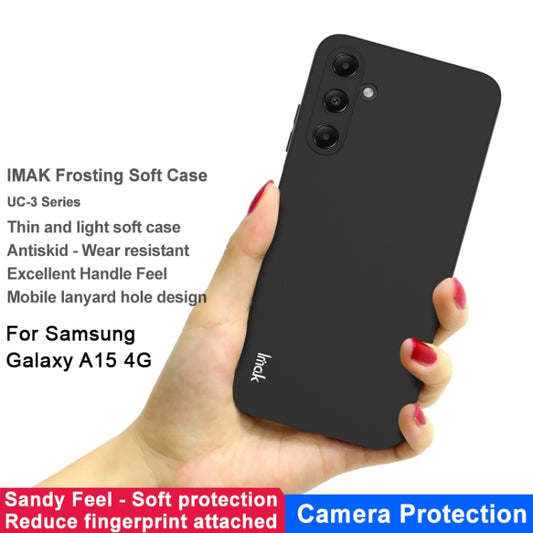 IMAK UC-3 Series Shockproof Frosted TPU Phone Case, For Samsung Galaxy A15 4G, For Samsung Galaxy A55 5G, For Samsung Galaxy A14 4G/5G, For Samsung Galaxy A25 5G, For Samsung Galaxy A05, For Samsung Galaxy A35 5G, For Samsung Galaxy A24 4G             ...