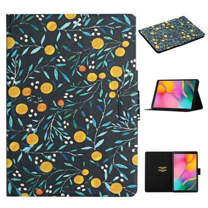 Flower Pattern Horizontal Flip Leather Case with Card Slots & Holder, For Huawei MediaPad M5 lite 10.1, For Huawei MediaPad T5, For Lenovo Tab M10, For Lenovo Tab M10 Plus, For Samsung Galaxy Tab A 8.0 2019, For Samsung Galaxy Tab A 10.1 (2019)        ...