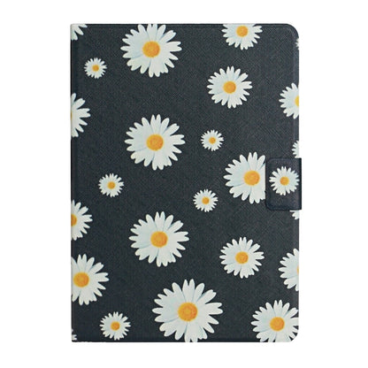 Flower Pattern Horizontal Flip Leather Case with Card Slots & Holder, For Samsung Galaxy Tab S6, For Amazon Kindle Fire 7 (2019), For Amazon Kindle Fire HD 8 (2020), For Amazon Kindle Fire HD 10, For iPad 5, For iPad 10.2, For iPad Pro 10.5 inch       ...