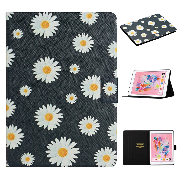 Flower Pattern Horizontal Flip Leather Case with Card Slots & Holder, For Samsung Galaxy Tab S6, For Amazon Kindle Fire 7 (2019), For Amazon Kindle Fire HD 8 (2020), For Amazon Kindle Fire HD 10, For iPad 5, For iPad 10.2, For iPad Pro 10.5 inch       ...
