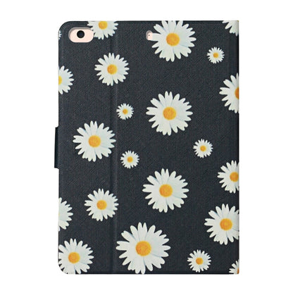 Flower Pattern Horizontal Flip Leather Case with Card Slots & Holder, For iPad Mini 2019, For iPad Mini 4 & 3 & 2 & 1