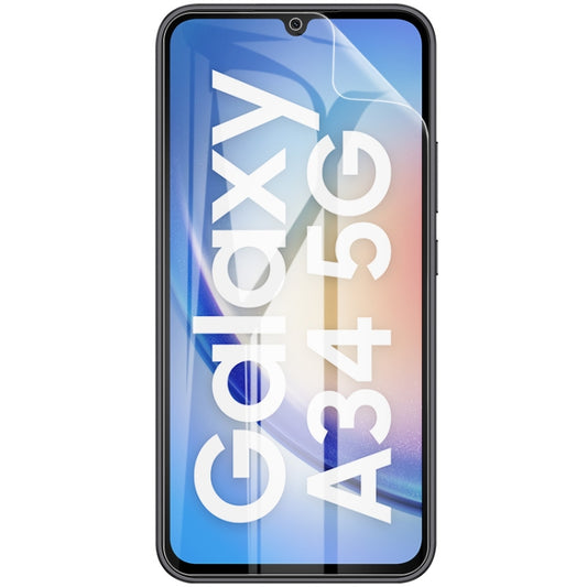 2pcs imak Curved Full Screen Hydrogel Film Protector, For Samsung Galaxy A34 5G, For Samsung Galaxy S23 FE 5G, For Samsung Galaxy S24 Ultra 5G, For Samsung Galaxy A54 5G, For Samsung Galaxy S24+ 5G, For Samsung Galaxy S24 5G