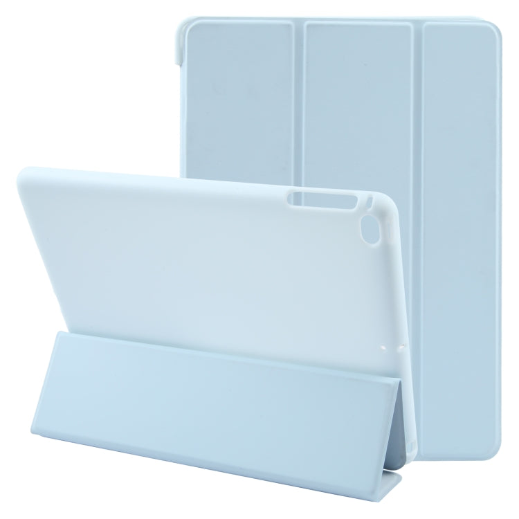 GEBEI 3-folding Holder Shockproof Flip Leather Tablet Case, For iPad Air 13 2026 / 2025 / 2024, For iPad Air 11 2026 / 2025 / 2024, For iPad Pro 13 2025 / 2024, For iPad Pro 11 2025 / 2024, For iPad 9.7 2018 & 2017 / Air / Air2