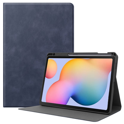 For Samsung Galaxy Tab S6 Lite P610 / P615 Cowhide Texture TPU Tablet Horizontal Flip Leather Case with Holder & Sleep / Wake-Up Function & Pen Slot, For Samsung Galaxy Tab S6 Lite P610 / P615