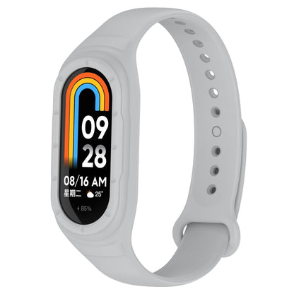 Integrated Silicone Replacement Watch Band, For Xiaomi Mi Band 8