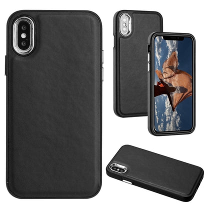 Leather Texture Full Coverage Phone Case, For iPhone 11 Pro, For iPhone X / XS, For iPhone XR, For iPhone XS Max, For iPhone 6s Plus / 7 Plus / 8 Plus