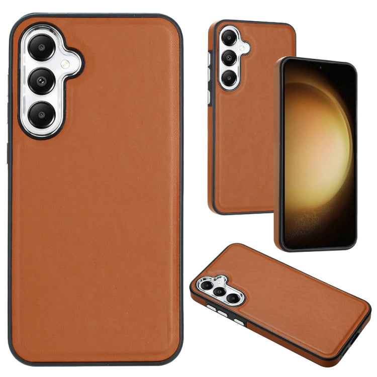 Leather Texture Full Coverage Phone Case, For Samsung Galaxy S24 Ultra 5G, For Samsung Galaxy S24+ 5G, For Samsung Galaxy S24 5G, For Samsung Galaxy A15, For Samsung Galaxy A05, For Samsung Galaxy A05s, For Samsung Galaxy A25 5G                        ...